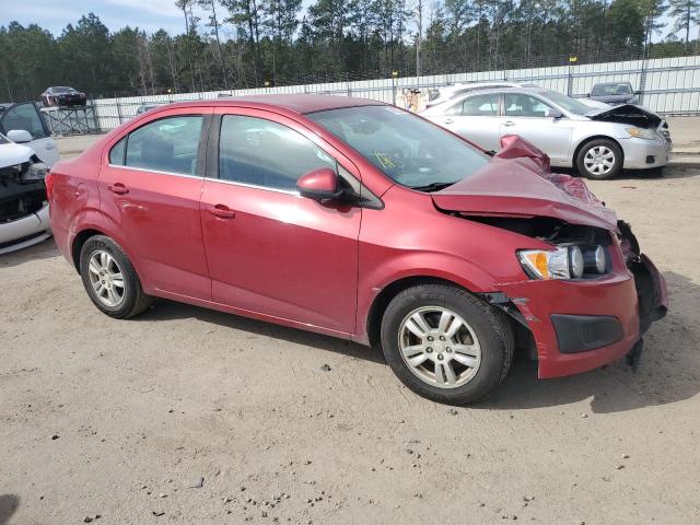 1G1JC5SH6C4220390 - 2012 CHEVROLET SONIC LT RED photo 4