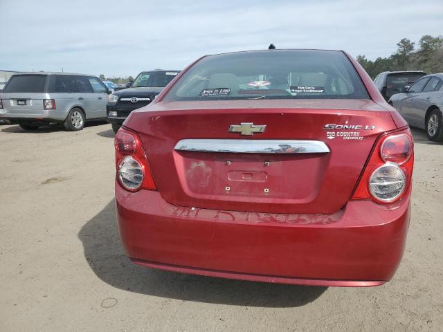 1G1JC5SH6C4220390 - 2012 CHEVROLET SONIC LT RED photo 6