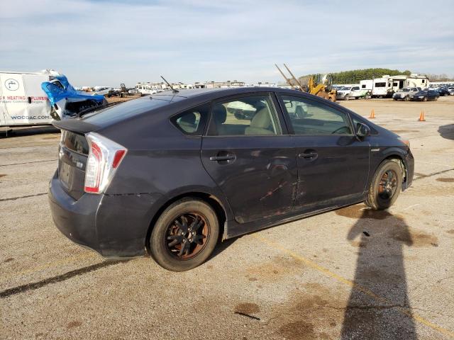 JTDKN3DU5C5473778 - 2021 TOYOTA PRIUS GRAY photo 3