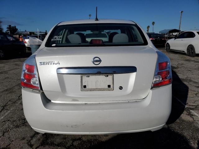 3N1AB6AP7AL661951 - 2010 NISSAN SENTRA 2.0 WHITE photo 6