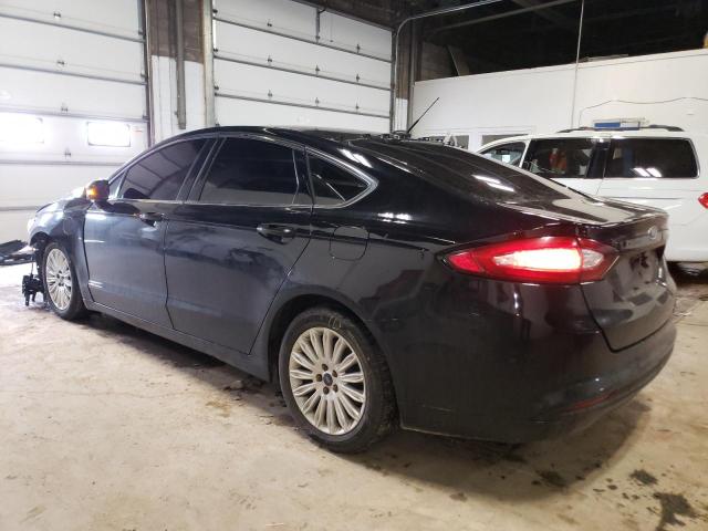 3FA6P0PU5GR315097 - 2016 FORD FUSION SE PHEV BLACK photo 2