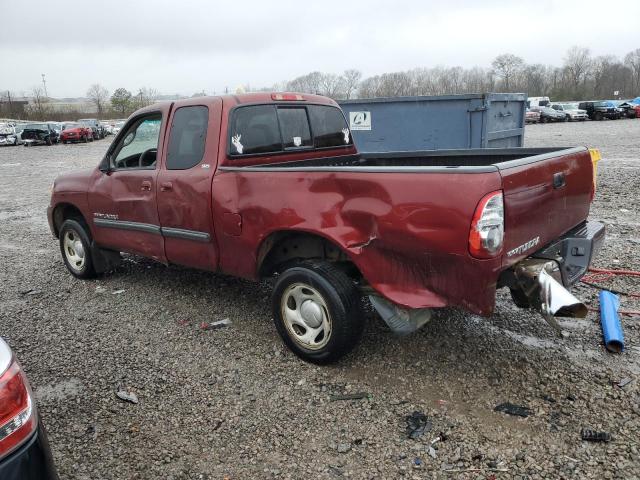 5TBRU34106S482774 - 2006 TOYOTA TUNDRA ACCESS CAB SR5 BURGUNDY photo 2