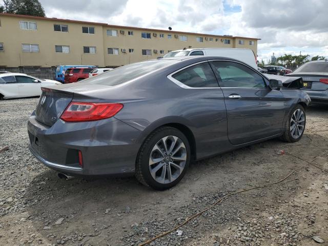 1HGCT2B85EA004695 - 2014 HONDA ACCORD EXL GRAY photo 3