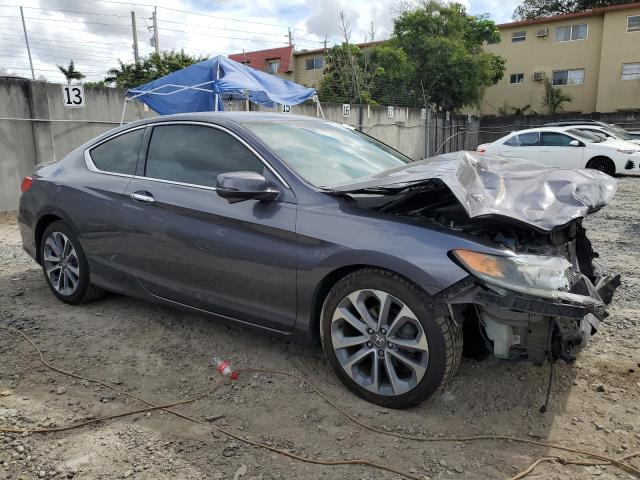 1HGCT2B85EA004695 - 2014 HONDA ACCORD EXL GRAY photo 4