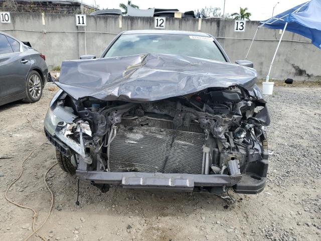 1HGCT2B85EA004695 - 2014 HONDA ACCORD EXL GRAY photo 5