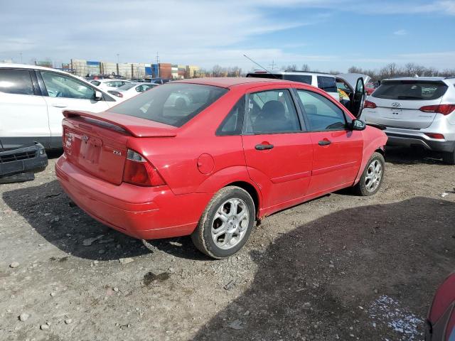 1FAHP34N06W126702 - 2006 FORD FOCUS ZX4 RED photo 3