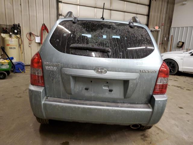 KM8JM12B59U973776 - 2009 HYUNDAI TUCSON GLS TEAL photo 6