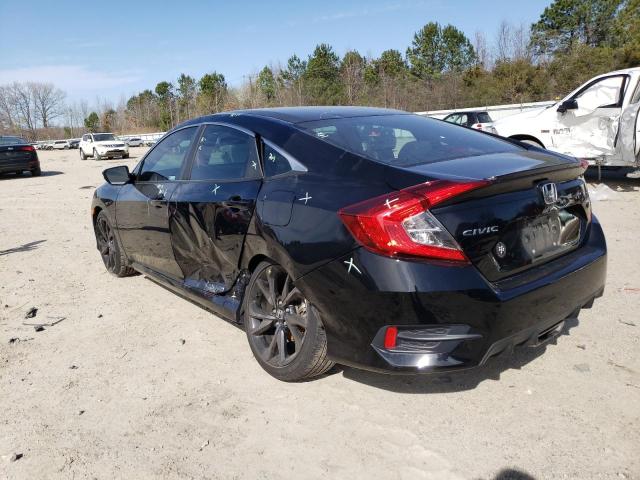 19XFC2F80KE024304 - 2019 HONDA CIVIC SPORT 黑色 照片 2