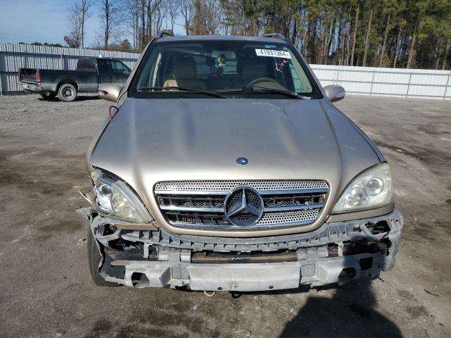 4JGAB57E55A562180 - 2005 MERCEDES-BENZ ML 350 GOLD photo 5