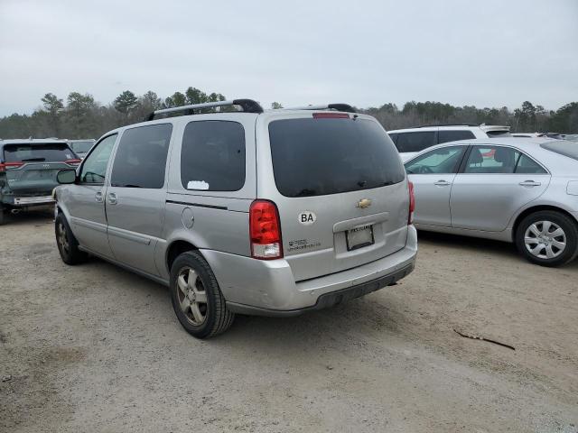 1GNDV33138D183754 - 2008 CHEVROLET UPLANDER LT SILVER photo 2