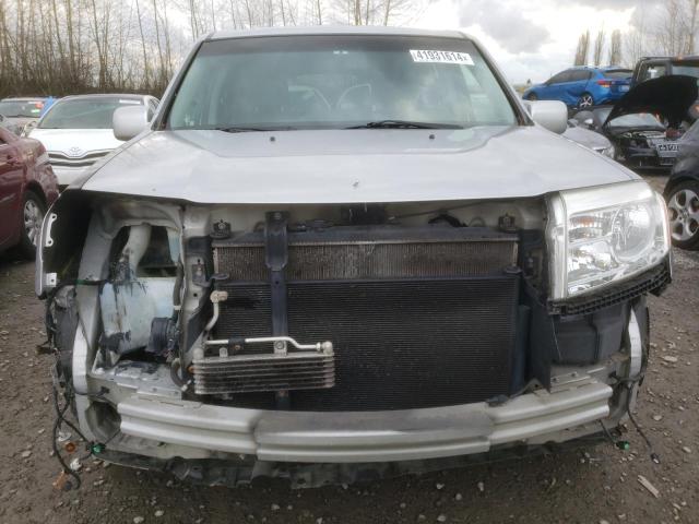 5FNYF4H98CB079547 - 2012 HONDA PILOT TOURING SILVER photo 5