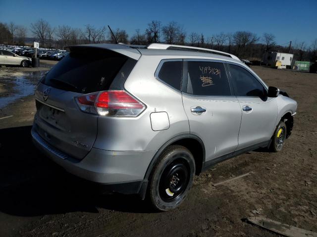 KNMAT2MV2GP681535 - 2016 NISSAN ROGUE S SILVER photo 3