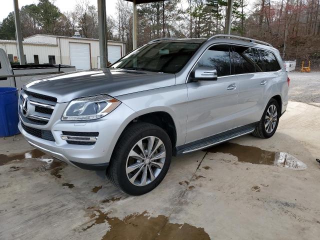 4JGDF6EE9FA506318 - 2015 MERCEDES-BENZ GL 450 4MATIC SILVER photo 1