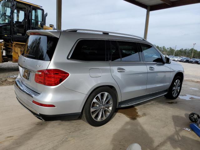 4JGDF6EE9FA506318 - 2015 MERCEDES-BENZ GL 450 4MATIC SILVER photo 3