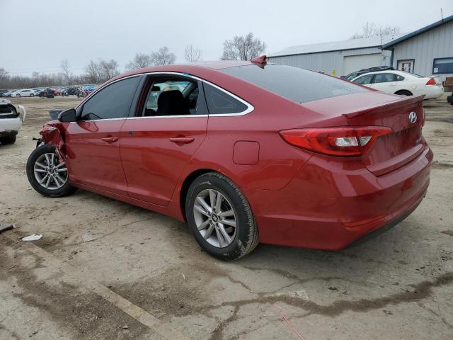 5NPE24AF3HH511744 - 2017 HYUNDAI SONATA SE RED photo 2