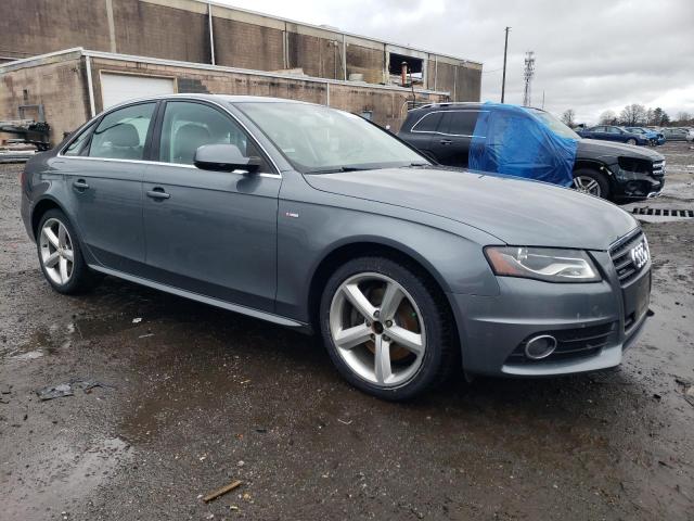 WAUFFAFL6CN011671 - 2012 AUDI A4 PREMIUM PLUS GRAY photo 4