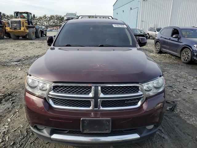 1C4SDJDT8CC205253 - 2012 DODGE DURANGO CREW MAROON photo 5