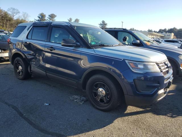 1FM5K8AR9JGA37127 - 2018 FORD EXPLORER POLICE INTERCEPTOR ლურჯი ფოტო 4