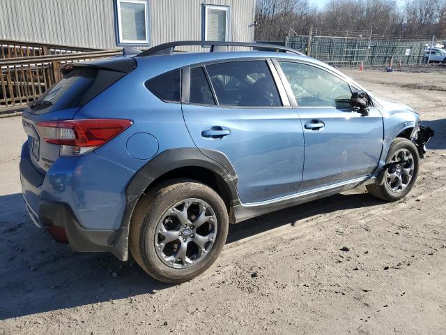 JF2GTHSC8MH680217 - 2021 SUBARU CROSSTREK SPORT BLUE photo 3