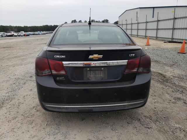 1G1PH5SC1C7212583 - 2012 CHEVROLET CRUZE LTZ BLACK photo 6