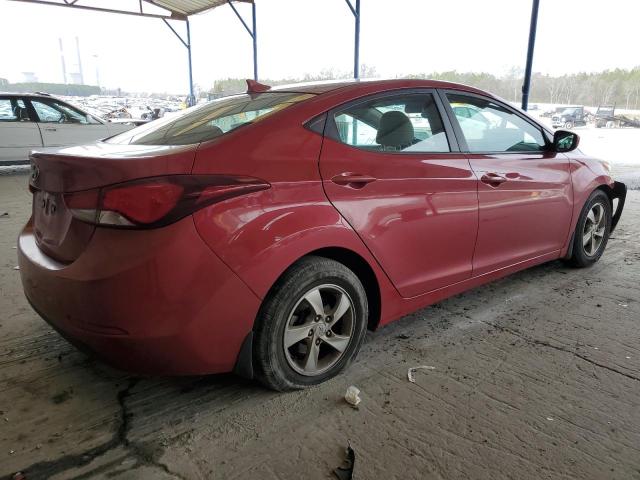 KMHDH4AE7FU456683 - 2015 HYUNDAI ELANTRA SE RED photo 3