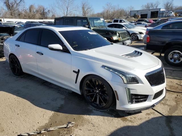 1G6A15S64G0122437 - 2016 CADILLAC CTS-V WHITE photo 4