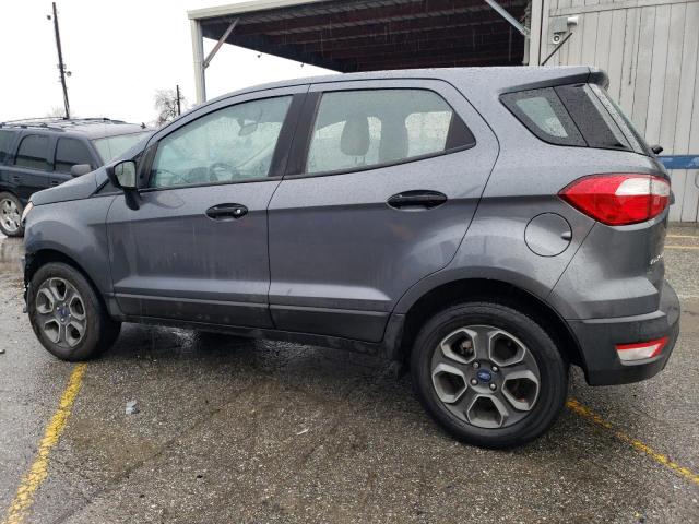 MAJ3P1RE2JC219304 - 2018 FORD ECOSPORT S GRAY photo 2