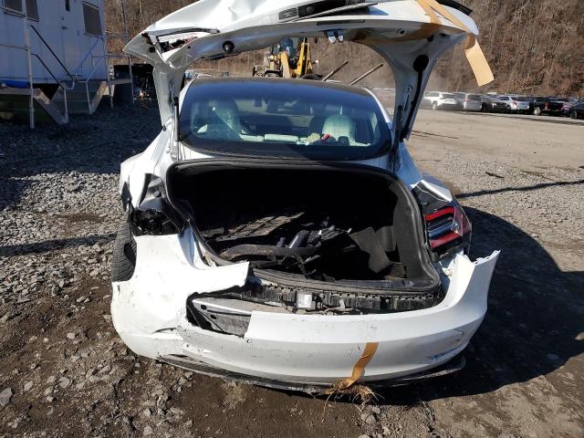 5YJ3E1EB6LF795821 - 2020 TESLA MODEL 3 WHITE photo 6