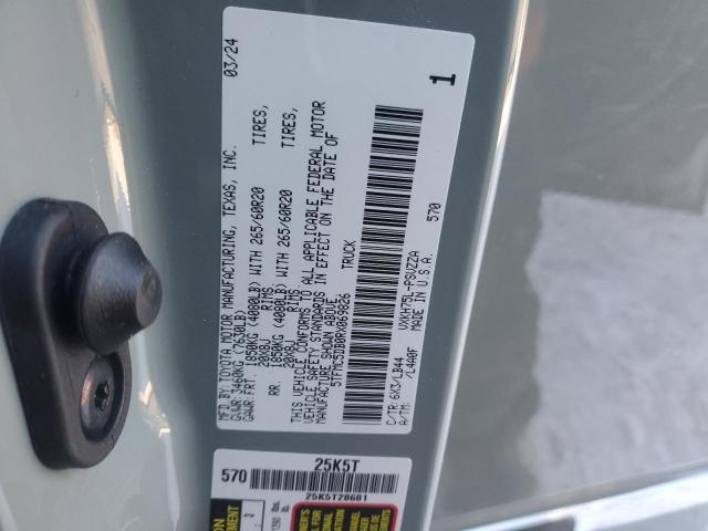 5TFMC5DB0RX069826 - 2024 TOYOTA TUNDRA CREWMAX PLATINUM მწვანე ფოტო 12