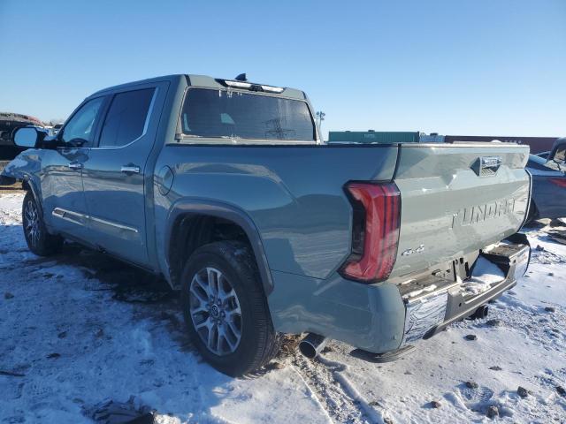 5TFMC5DB0RX069826 - 2024 TOYOTA TUNDRA CREWMAX PLATINUM მწვანე ფოტო 2