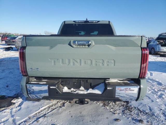 5TFMC5DB0RX069826 - 2024 TOYOTA TUNDRA CREWMAX PLATINUM მწვანე ფოტო 6