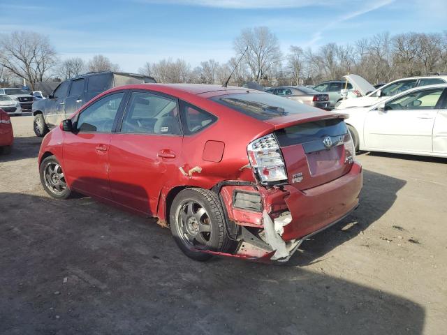 JTDKB20U887787025 - 2008 TOYOTA PRIUS RED photo 2