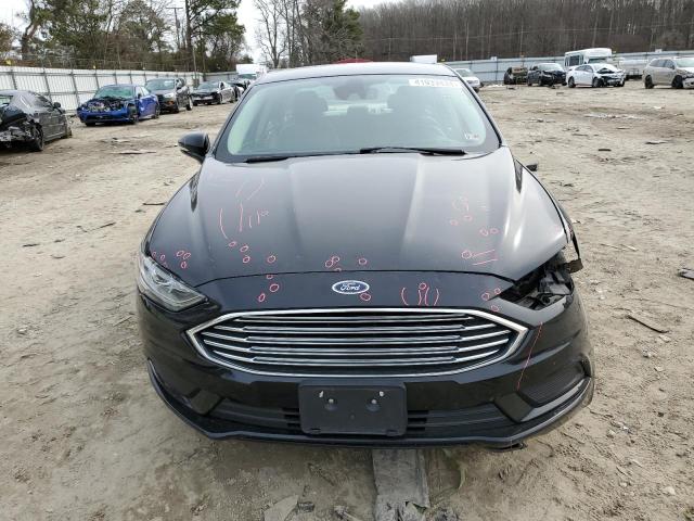 3FA6P0LU4JR147028 - 2018 FORD FUSION SE HYBRID BLACK photo 5