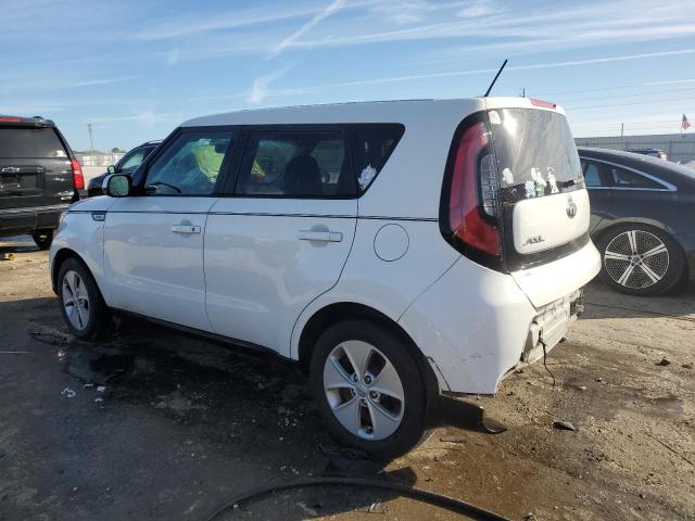 KNDJN2A25F7154253 - 2015 KIA SOUL WHITE photo 2