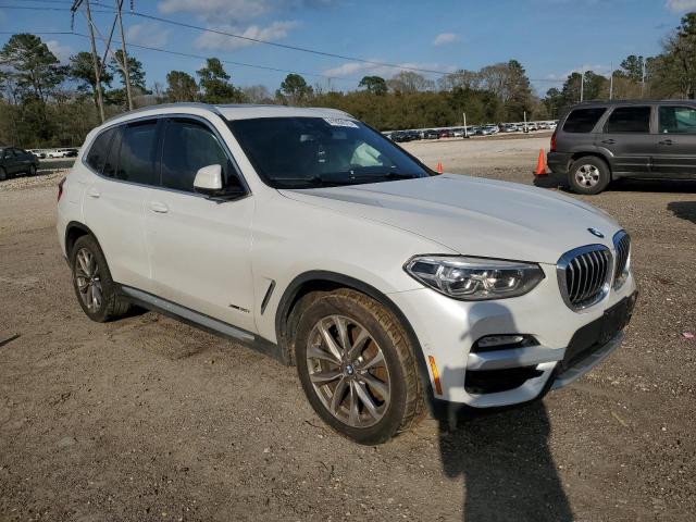 5UXTR9C58JLA44733 - 2018 BMW X3 XDRIVE30I WHITE photo 4