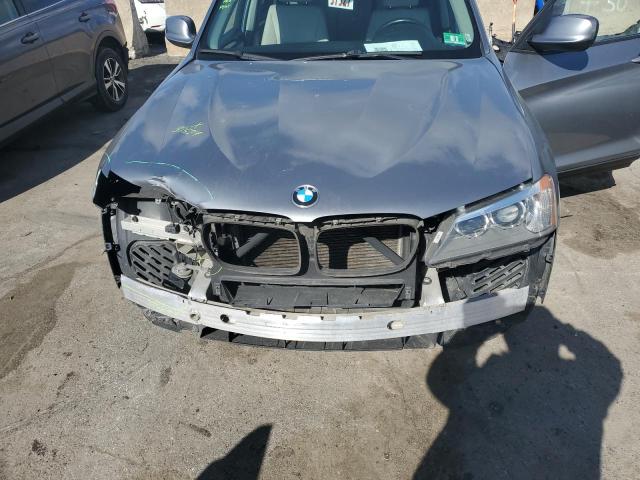 5UXWX5C59CL727410 - 2012 BMW X3 XDRIVE28I SILVER photo 11