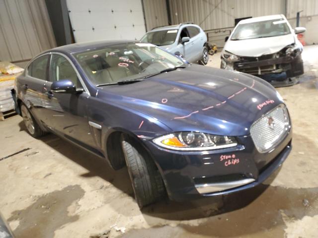 SAJWJ0FF8F8U70405 - 2015 JAGUAR XF 3.0 SPORT AWD BLUE photo 4