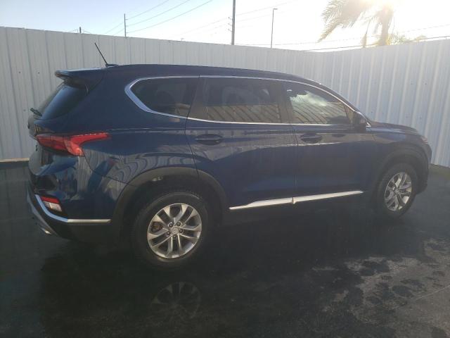 5NMS23AD0KH050647 - 2019 HYUNDAI SANTA FE SE BLUE photo 3