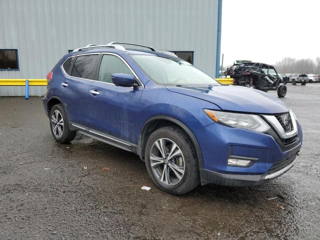 5N1AT2MV9HC877279 - 2017 NISSAN ROGUE SV BLUE photo 4