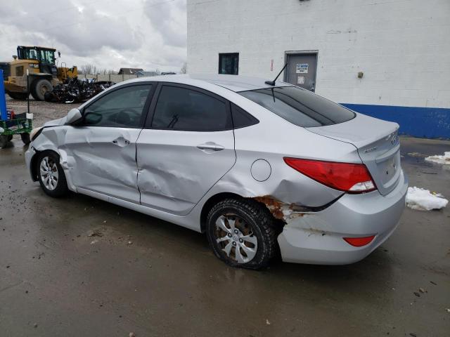 KMHCT4AE7GU124058 - 2016 HYUNDAI ACCENT SE SILVER photo 2