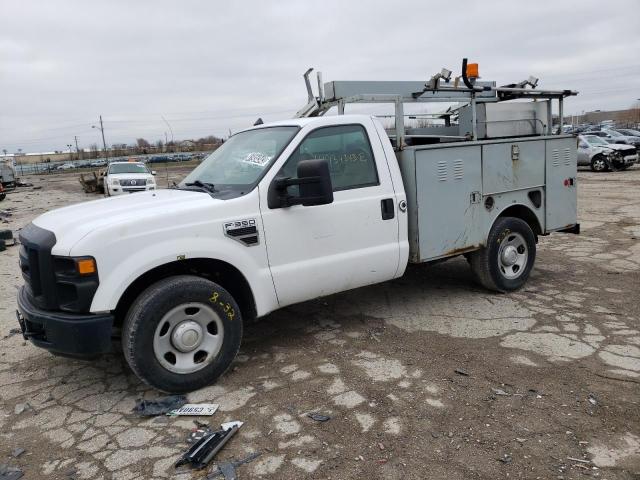 1FDSF30518EC15725 - 2008 FORD F350 SRW S WHITE photo 1