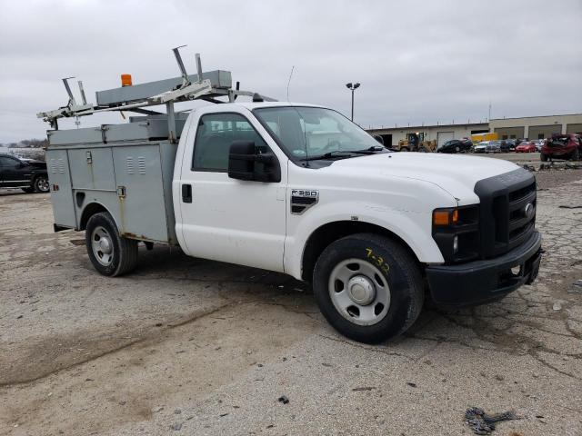 1FDSF30518EC15725 - 2008 FORD F350 SRW S WHITE photo 4