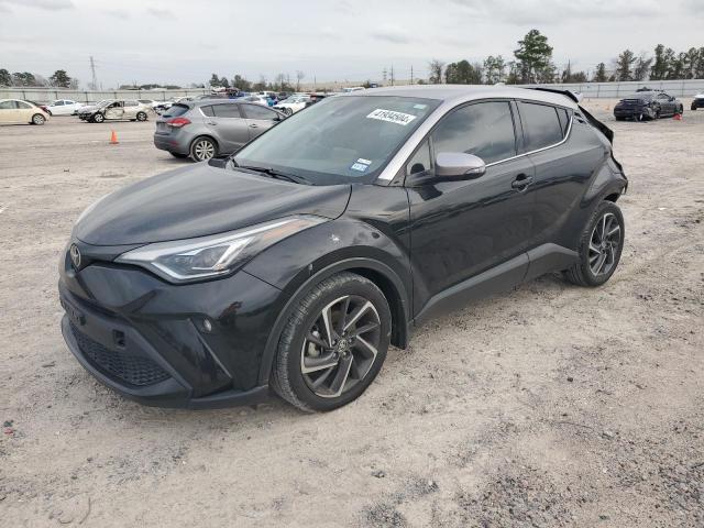 NMTKHMBX6MR135066 - 2021 TOYOTA C-HR XLE BLACK photo 1