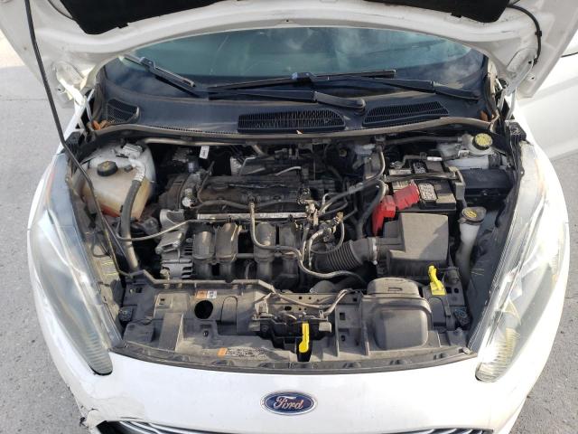 3FADP4BJ5KM151304 - 2019 FORD FIESTA SE WHITE photo 11