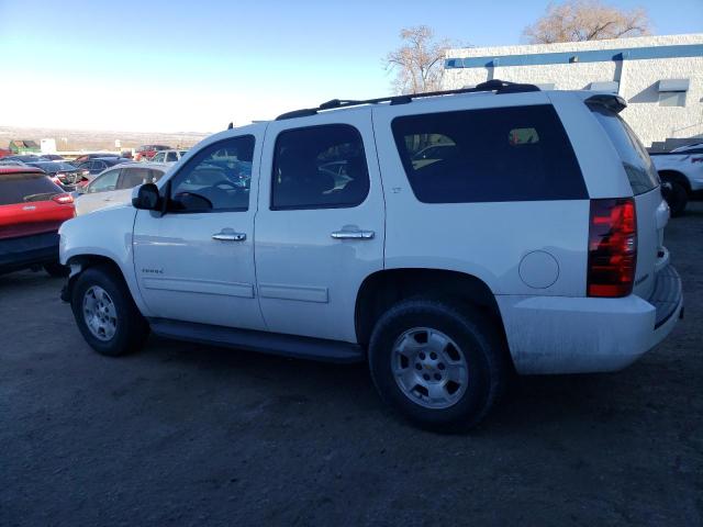 1GNSCBE03DR306784 - 2013 CHEVROLET TAHOE C1500 LT WHITE photo 2