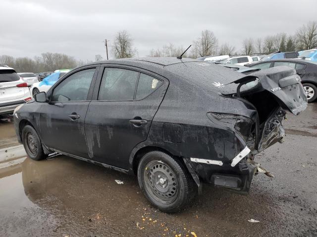 3N1CN7AP3HL823767 - 2017 NISSAN VERSA S BLACK photo 2