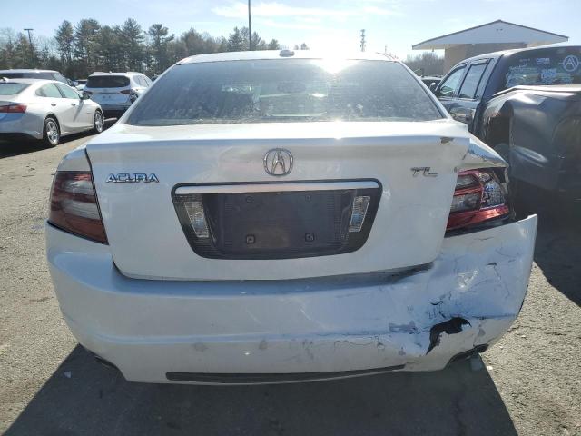 19UUA66247A024866 - 2007 ACURA TL WHITE photo 6