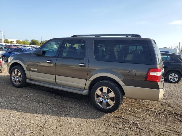 1FMFK17558LA13991 - 2008 FORD EXPEDITION EL EDDIE BAUER GRAY photo 2