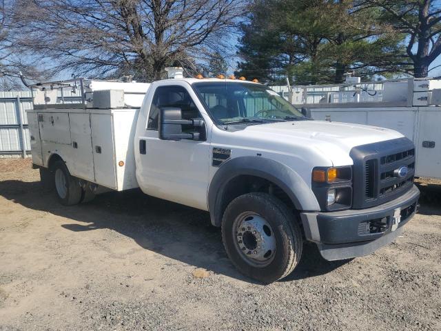 1FD4F46Y18ED93974 - 2012 FORD F450 SUPER DUTY WHITE photo 4