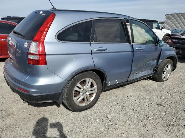 5J6RE4H77BL118527 - 2011 HONDA CR-V EXL BLUE photo 3